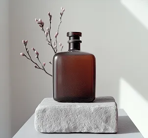 The language of rain on fragile glass